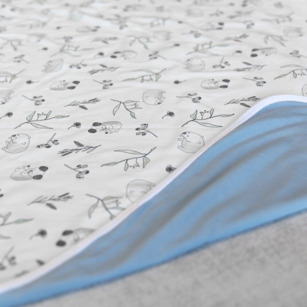 Organic Merino and Cotton Baby Blanket - Image 6