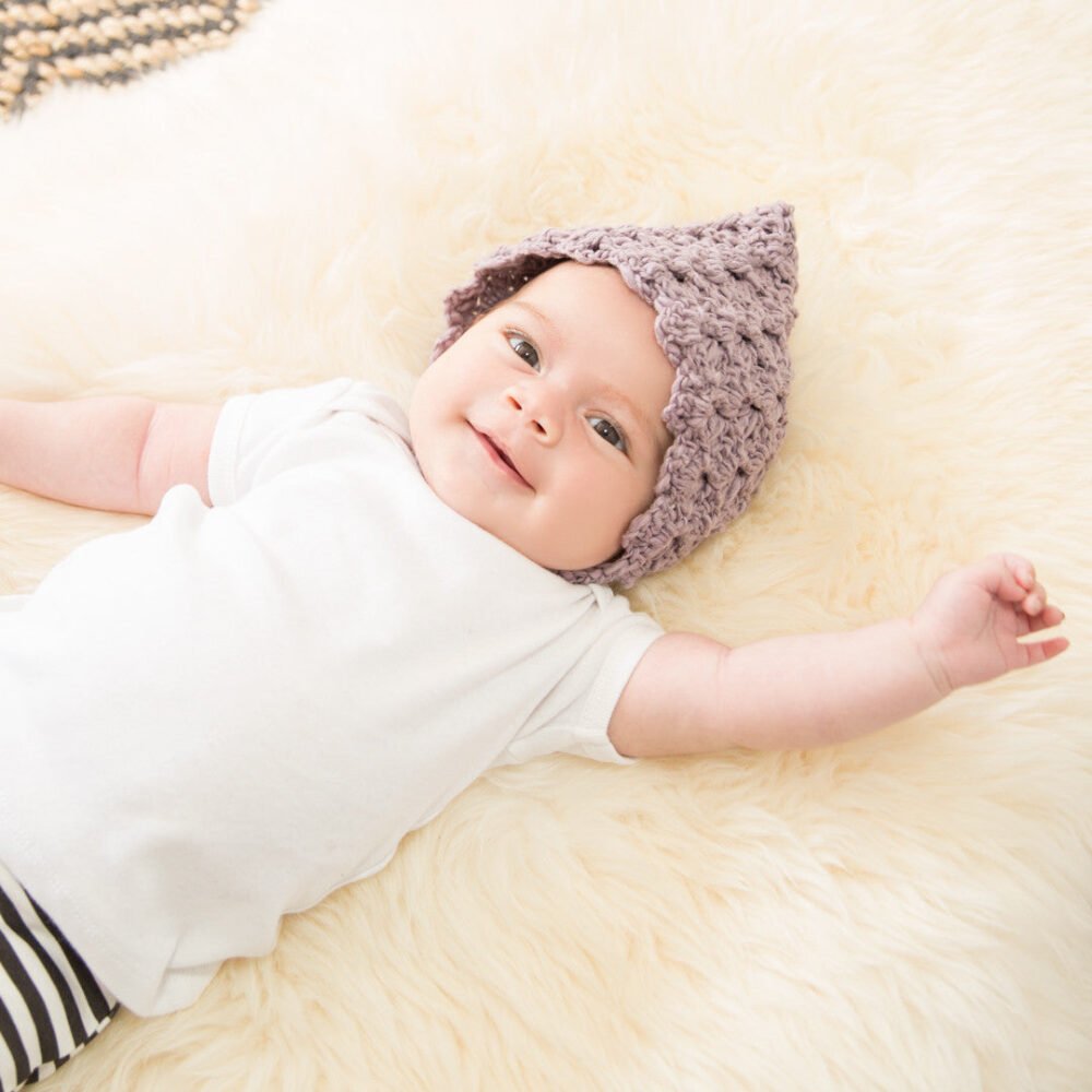Organic Cotton Baby Bonnet - Image 8