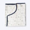 Organic Cotton Baby Blanket -Bear
