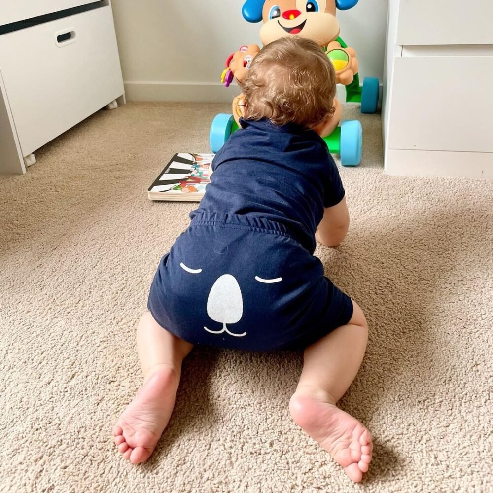 Organic Baby Navy Koala Set - Image 4