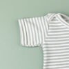 Koala Stripe Organic Cotton Bodysuit MADE TO ORDER - Image 2